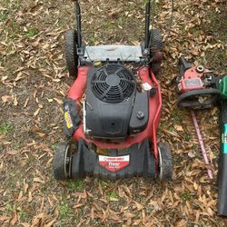 Mower Blower Head Trimmer Need Work Asking 100 For All 