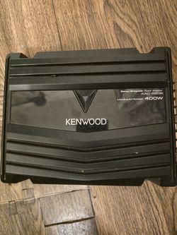 Kenwood car amplifier