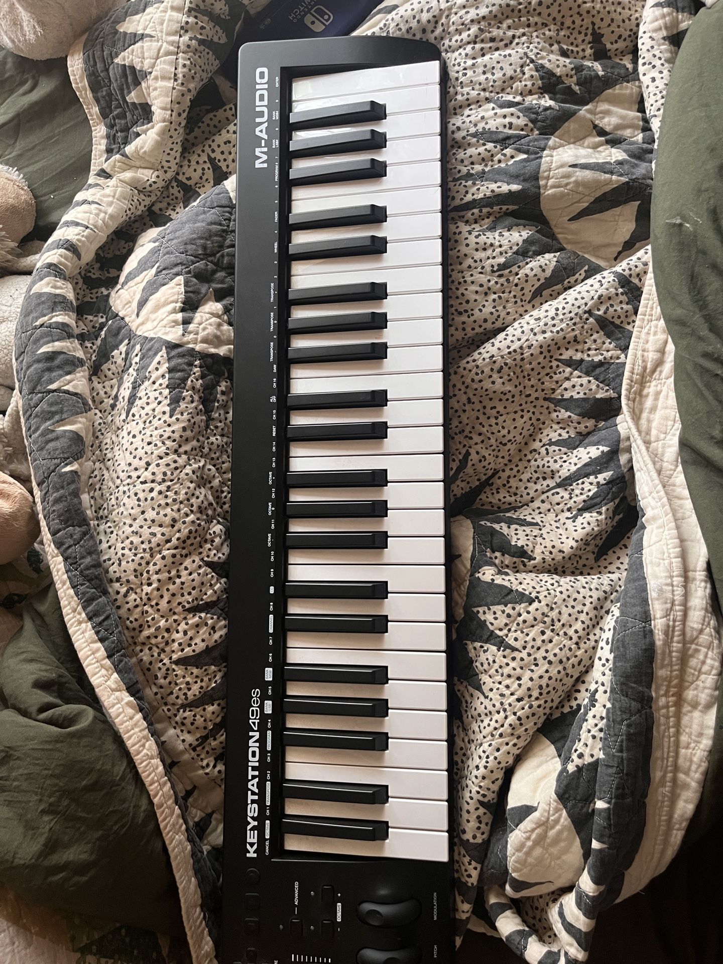 m audio key station 49 midi keyboard