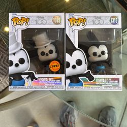 Funko Pop Disney 100 Oswald Chase Set