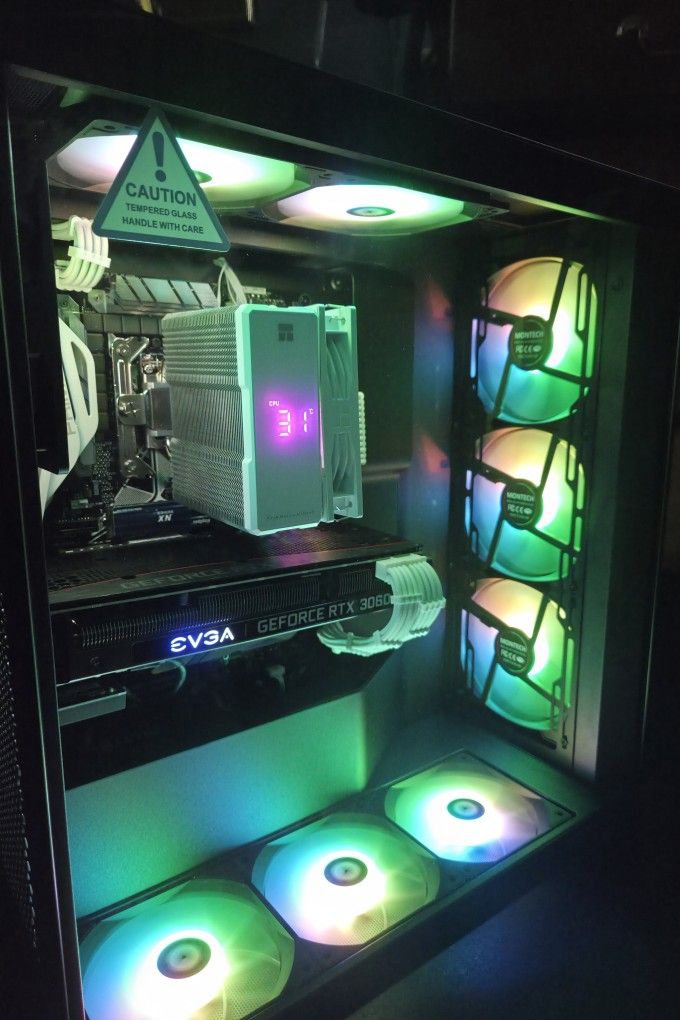 🔥 Powerful 1440p Gaming PC – RTX 3060 Ti FTW3 Ultra + Intel i7 | RGB Build