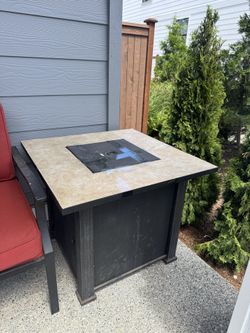 Outdoor Gas Firepit