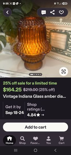 Vintage candle dome