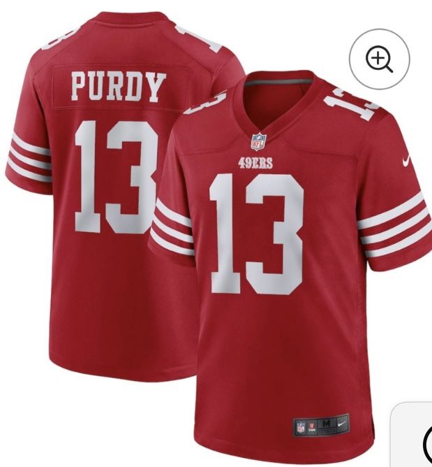 NFL JERSEY-San Francisco 49ers Brock Purdy