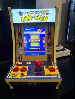 Arcade1Up Countercade - Mini Arcade 4-in-1 Pac-Man/Super Pac-Man/Dig Dug/Rally-X