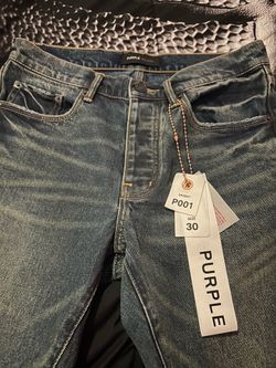 purple jeans