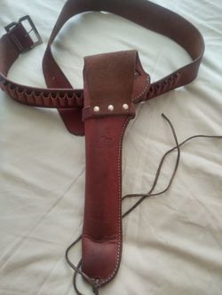 Hunter Brand Leather Belt