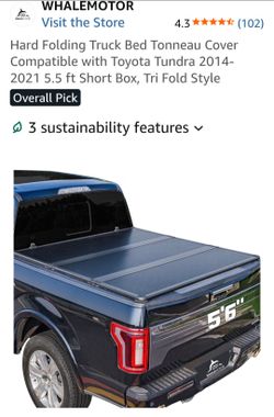 Hard Tri-fold Tonneau Toyota Tundra