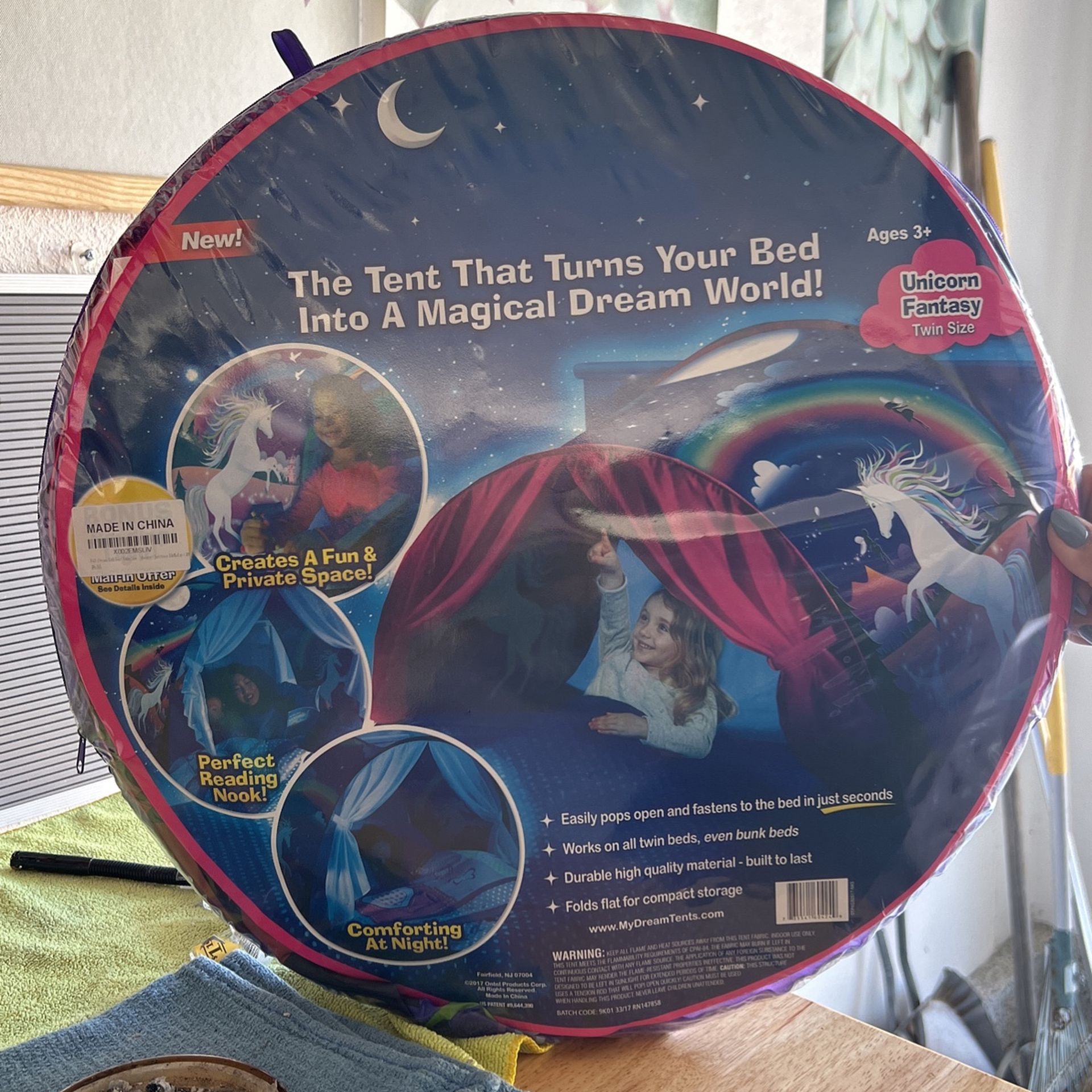Unicorn Fantasy Tent (twin Size Bed)