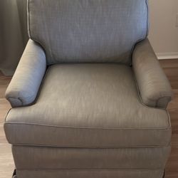 Very Comfortable Moss Green Accent Chair