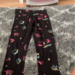 Black leggings-girls