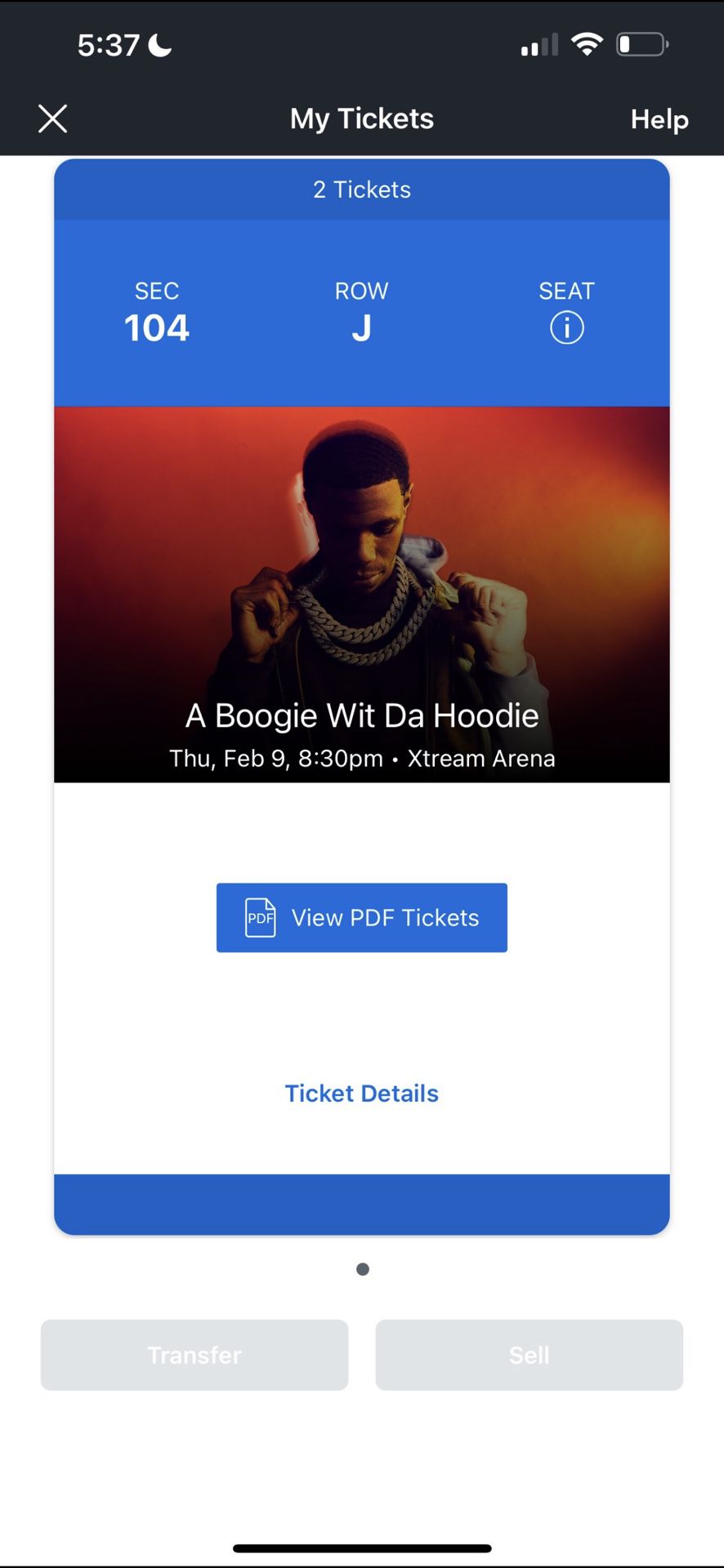 A Boogie Wit Da Hoodie Tickets  