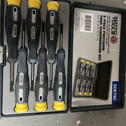Matco Tools 6 Piece Precision Torx Screwdriver Set