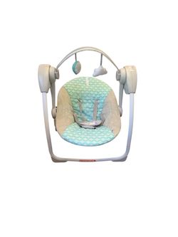 Ingenuity Grey/ Aqua Basic Swing