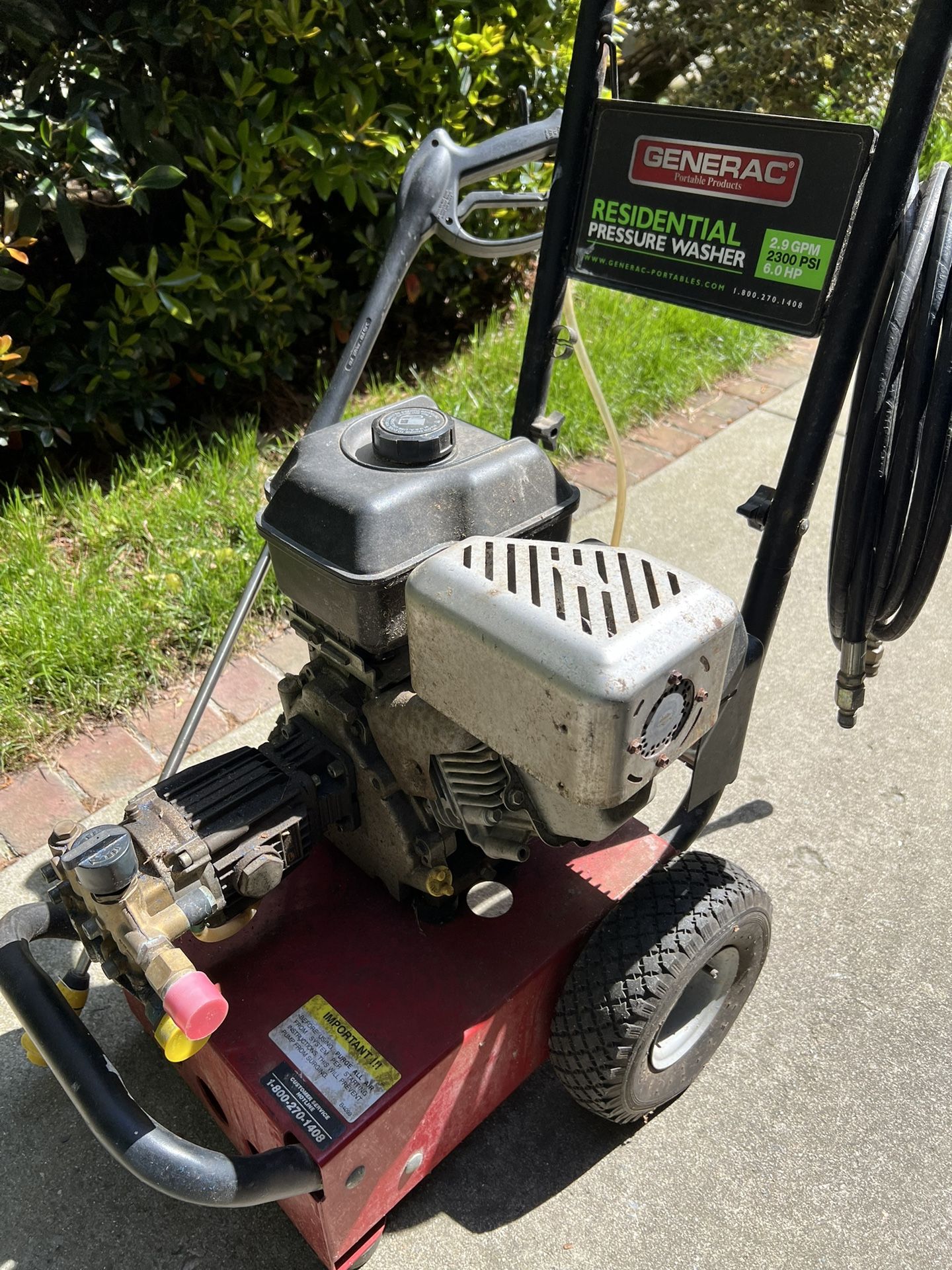 Gas Powered Power Washer