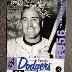 2001 Upper Deck Duke Snider Brooklyn Dodgers 1956 #29 Baseball Card Vintage Collectible MLB Sports