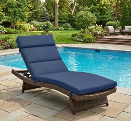 Brentwood Originals Outdoor Chaise Cushion, 2-pack
