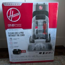 NEW** Cordless Hoover Carpet Cleaner / Shampooer 