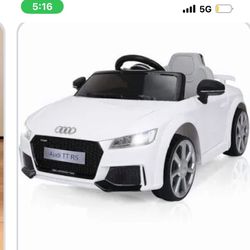 audi kids ride on with extra battery used 