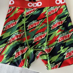 Men’s Mountain Dew Boxer Briefs XL New 🆕 