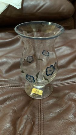Glass Lenox vase