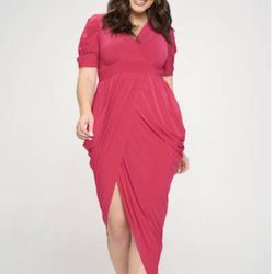 Hot Pink Dress 