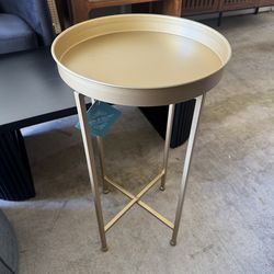 Gold Side Table