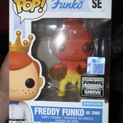 FREDDY FUNKO AS ZUKO Funko Pop Fundays 