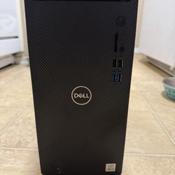 Dell Inspiron 3880 Computer And Monitor 