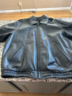 Men’s Leather Coat