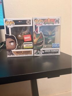 Moon knight and green ranger