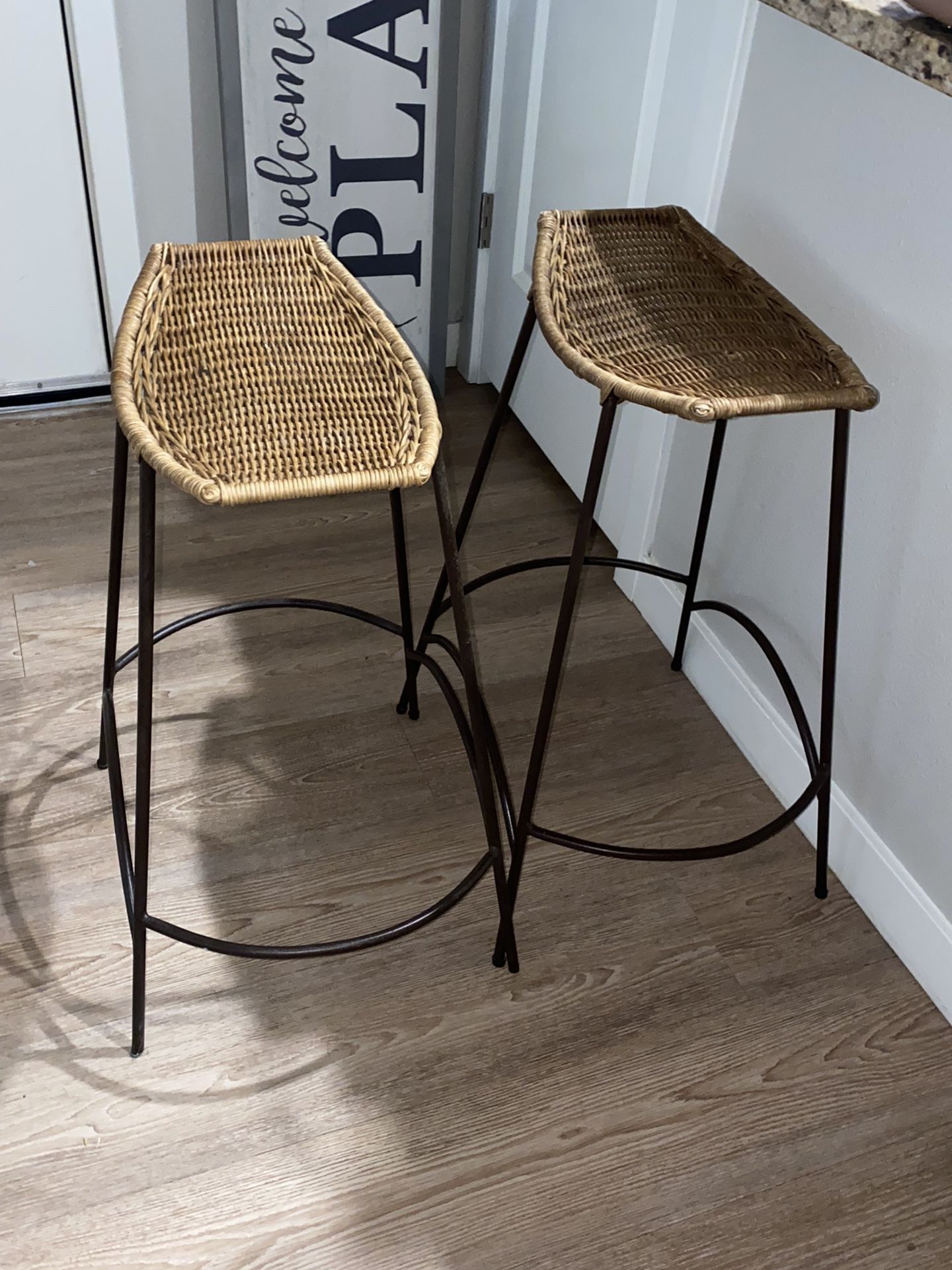 Rattan Stools, Chairs