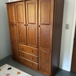 Real Wood armoire