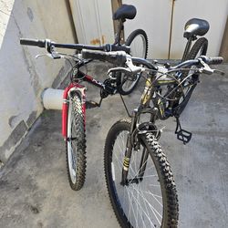 Kent Flex & Mongoose Torsion mountain bikes