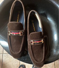 Brown shoes