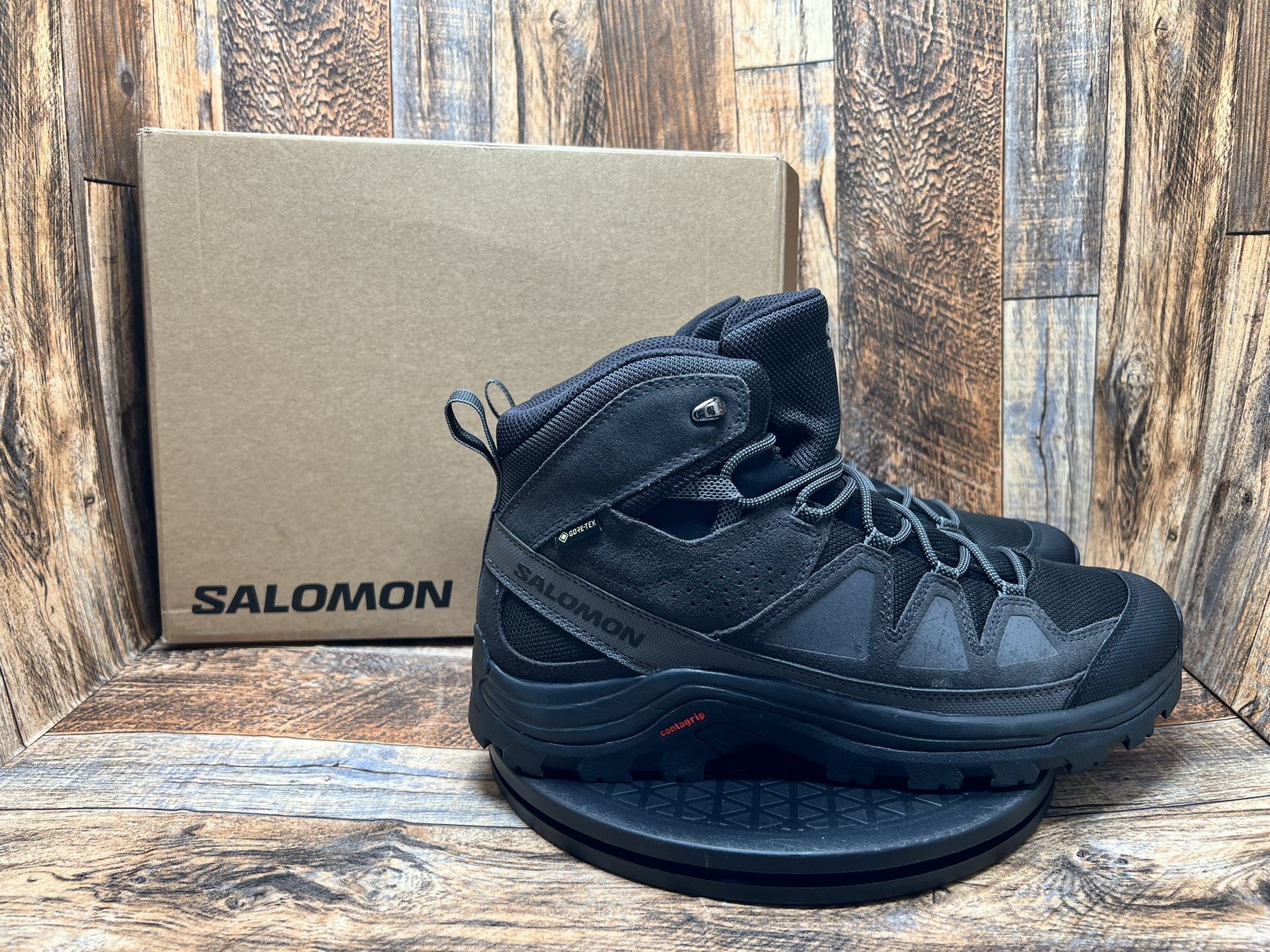 Salomon Men’s Quest Rove Gore-Tex Trail Running Ortholite Hiking Boot US 10.5