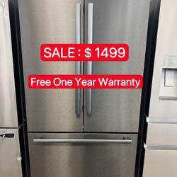 BOSCH 21cu.ft 800series Smart French Door Refrigerator-Free One Year Warranty