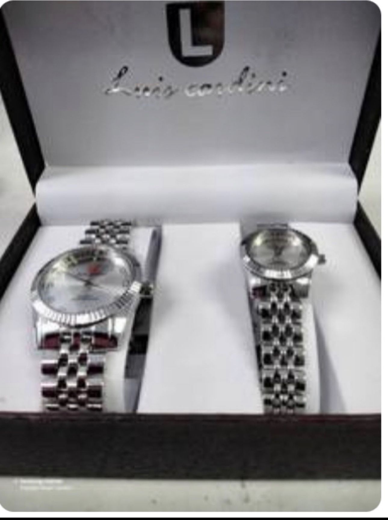 Luis Cardini His and hers Watch Set