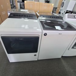 Whirlpool washer and dryer