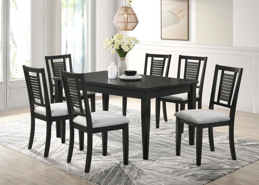 DINING TABLE 6 CHAIRS NO CREDIT NEEDED 100 DAYS SAME AS CASH