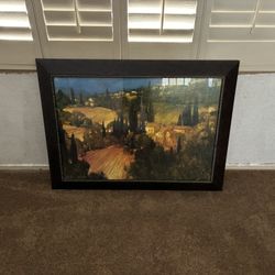 Large Framed Picture Landscape