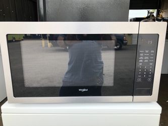 Whirlpool stainless steel microwave