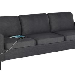 Mid-Century Retro Modern Living Room Sofa Set with Loveseat and Seating Sofa Chair, Couch and Lounge Chairs