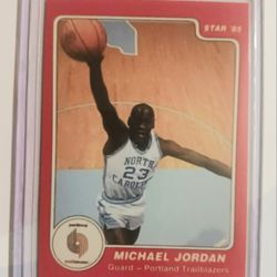 Super Nice Pair Of Michael Jordan ERROR Cards MINT 