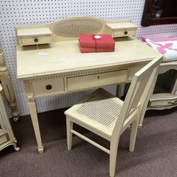 Antique Desk with Chair