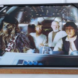 Star Wars 3-D creations poster $25