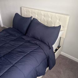 Full Size Bed Frame and Storage 