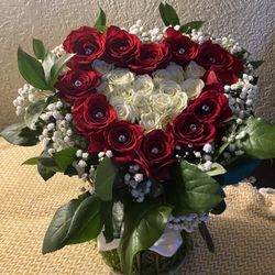 Heart Shaped Bases For Bouquets 