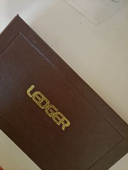 Hard Cover 4 Ring Ledger  - Office Supply