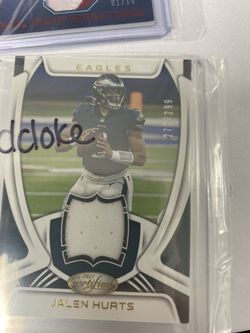 Jalen hurts Numbered Card